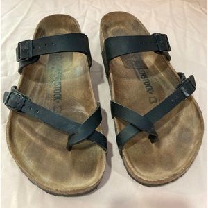 Birkenstock Mayari black slip on sandals men’s size EU 41 (~US 10)